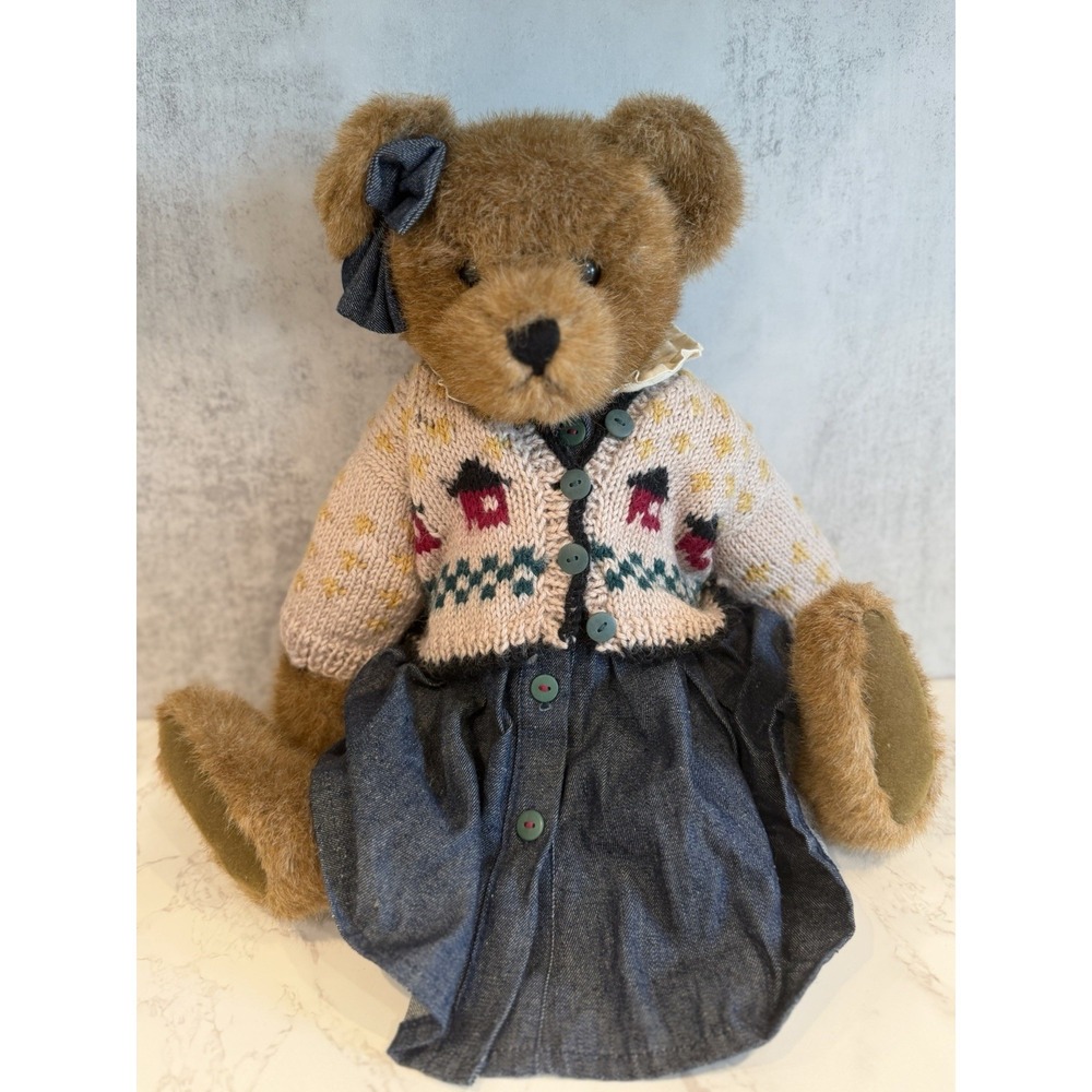 Boyds Bears Clarissa Bearwear Archive Collection Plush Teddy Bear w/ Tags